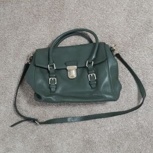 Kate Spade green satchel bag